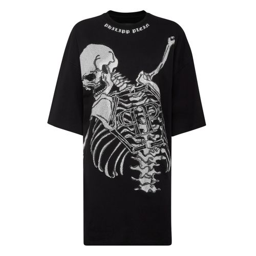 T-Shirt Jurk Kort Skeleton
