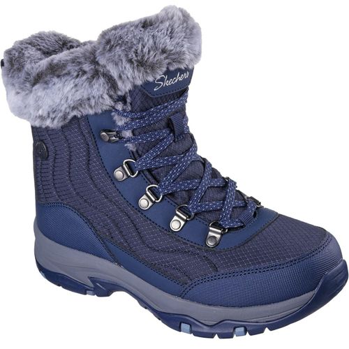 Skechers Trego Stormie Dames Marineblauwe Winter Enkellaarsjes