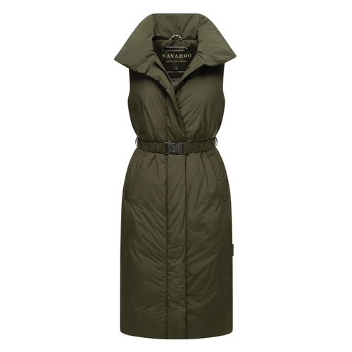 Navahoo Evening Song lang wintervest voor dames - warm en stijlvol