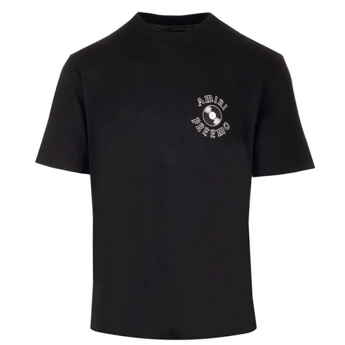 Zwart T-shirt met Amiri Premier Records-logo