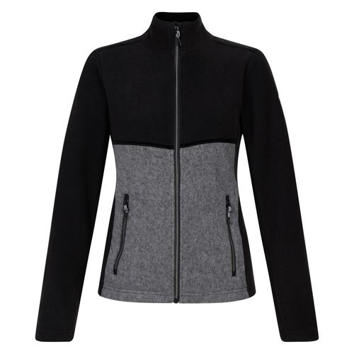 Dare 2B Thriving Fleecejacke für Damen (Schwarz/Anthrazit meliert)