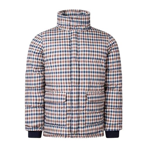Aquascutum Heren Gecontroleerde Actieve Puffer Jacket (Beige)