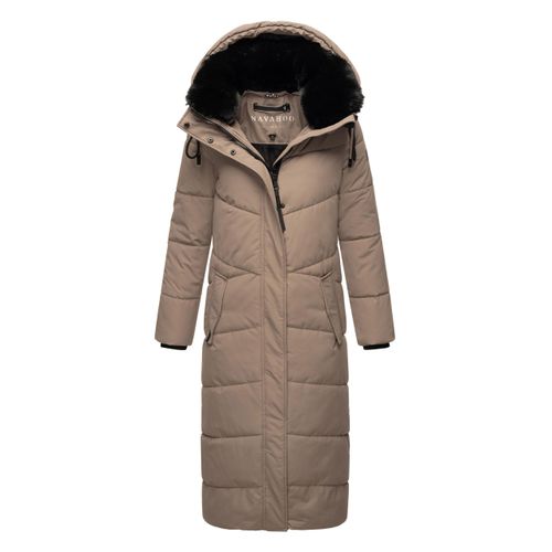 Navahoo Damen Winter Steppmantel Hingucker – Extra Lang & Warm