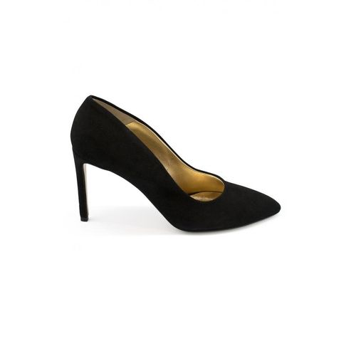 Walter Steiger suède pumps zwart