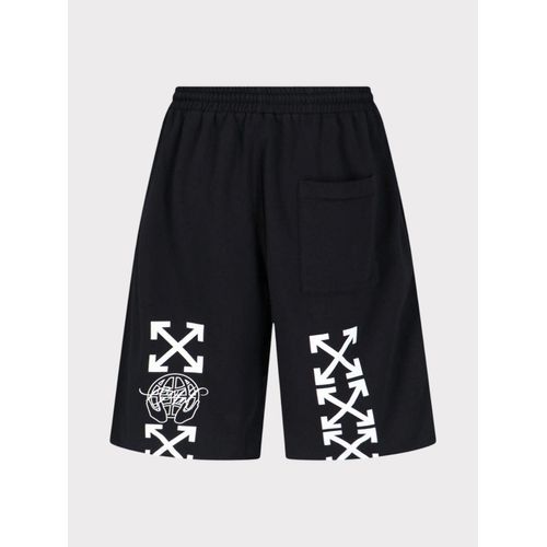 Off-white Exact Opposite Skate Sweatshorts Zwart
