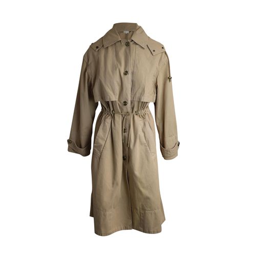 Michael Michael Kors Hoodie Trenchcoat in Beige Katoen