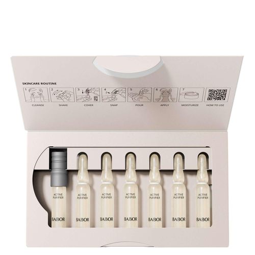 BABOR Aktive Reiniger Ampullen - 7er Pack (2ml) für zu Unreinheiten neigende Haut