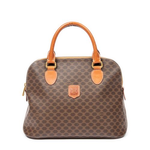 Vintage Dome Top Handle Handtas