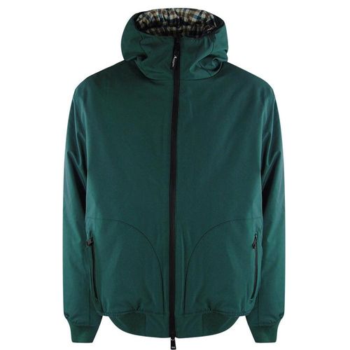 Aquascutum Herren Active Kapuzenjacke (Jägergrün)