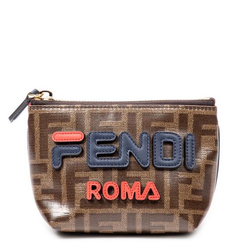 Fendi x Fila Collab Zippy Coin Pouch Handtas