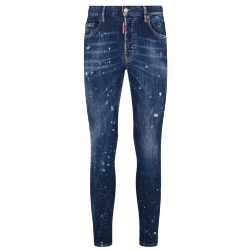 Dsquared2 Super Twinky Jean Splatter Design Blaue Jeans
