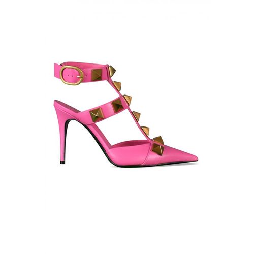 Valentino Garavani Romeinse studpumps roze