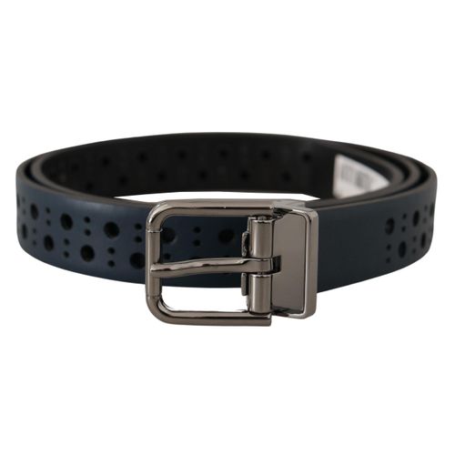 Perforated Leren Riem