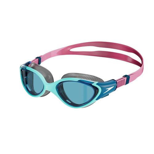 Speedo - "Biofuse 2.0" Schwimmbrille für Damen (Blau/Pink)