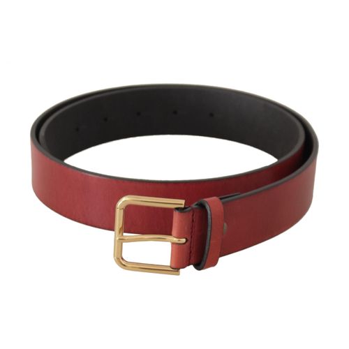 Leren Riem Rood Stijl