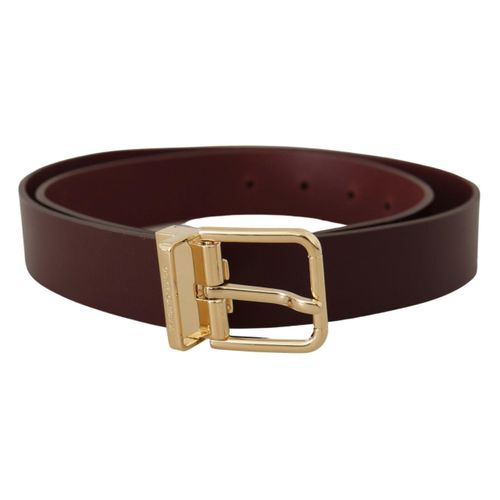 Leren Riem Gouden Gesp