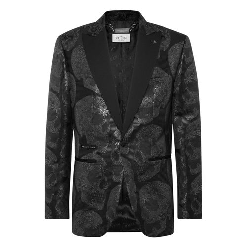 Jacquard Lord Fit Blazer All Over Skull