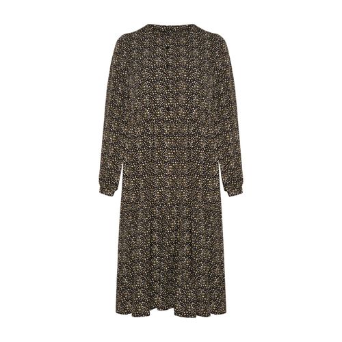 Porter Lipe Kleid in Schwarz/Mehrfarbig