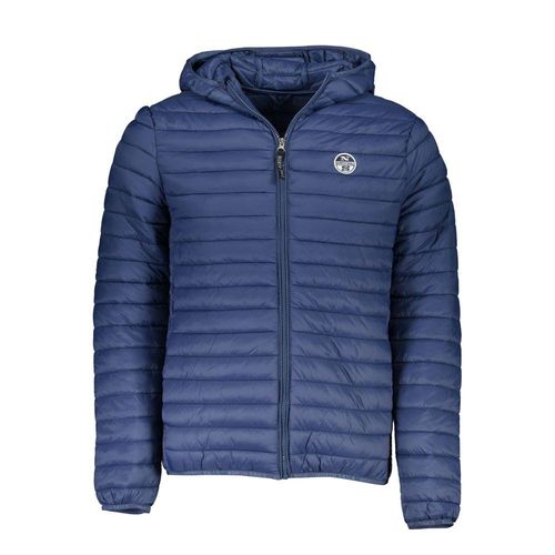 Kapuzenausgestattete gesteppte Jacke
