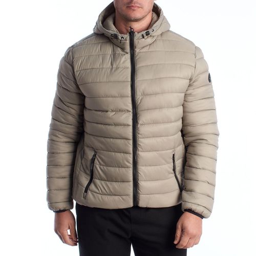 Herren-Steppjacke mit Kapuze US42127019