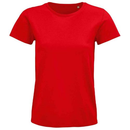 SOLS - "Pioneer" T-Shirt Baumwolle aus biologischem Anbau für Damen (Rot)
