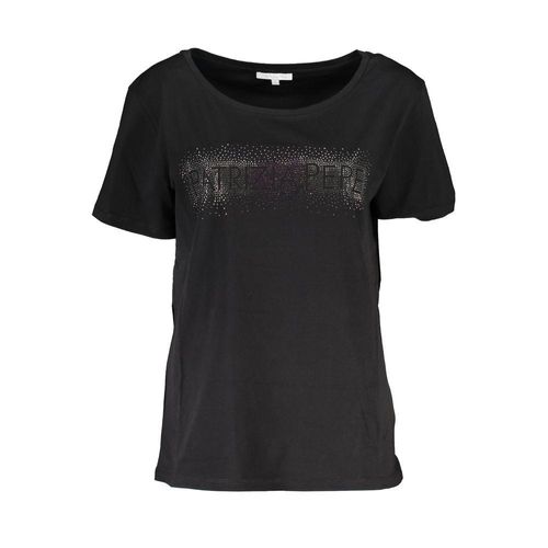 Rhinestone Versierde T-shirt