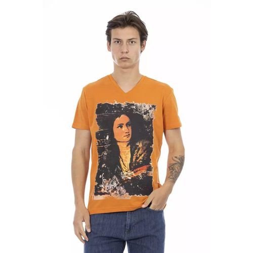 V-hals T-shirt Artwork Print