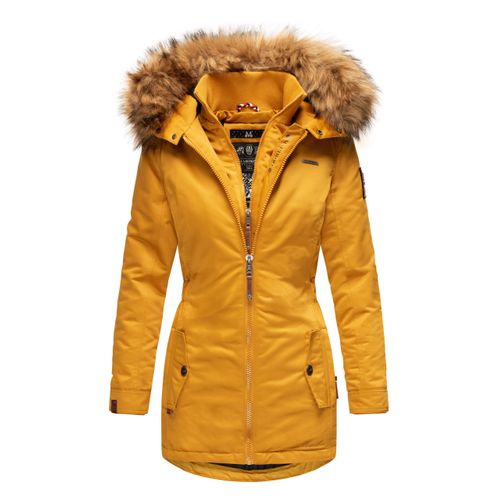 Marikoo dames winterjas – Sanakoo, warm met afneembare bontkraag