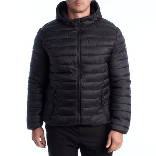 Herren-Steppjacke mit Kapuze US42127019