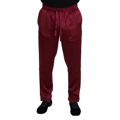 Zijde Broek Met Trekoord