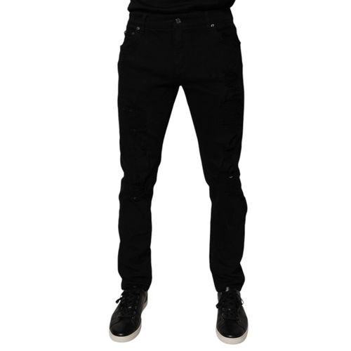 Slim Fit Versleten Jeans