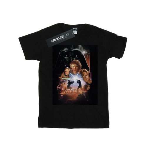 Star Wars - "Episode III" T-Shirt für Herren (Schwarz)