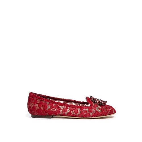Lace Ballerina's Rode Versierde Ballerina's