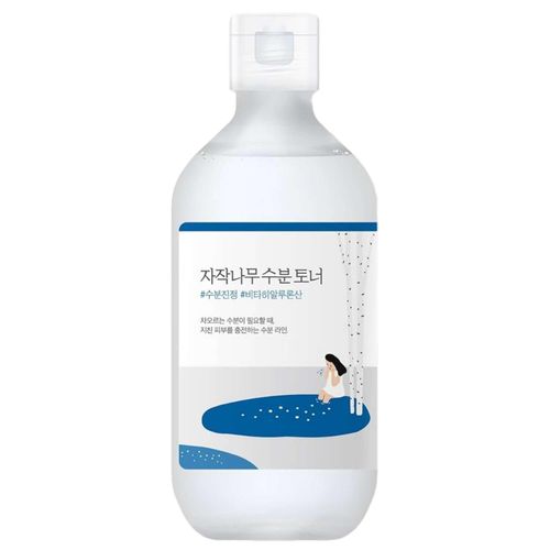 Round Lab Birkenwasser Feuchtigkeitstoner - 300ml Hydratierender Toner für trockene Haut