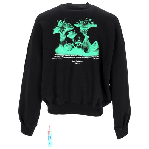 Off-White Sweatshirt met paddenstoelenprint