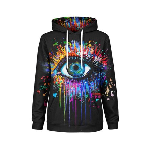 "Black Fullprint" Hoodie