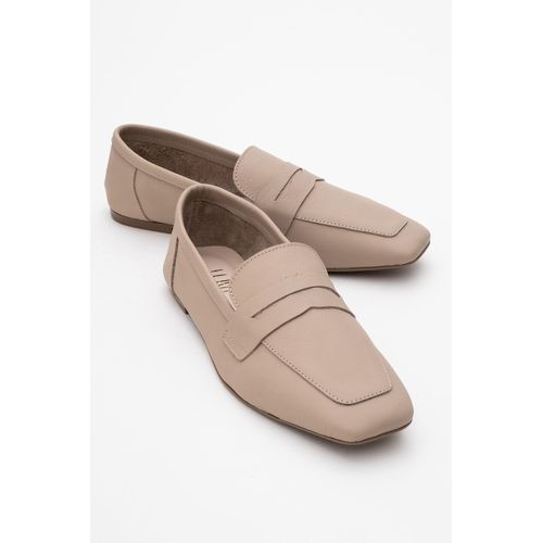 Morne Leren Loafers Dames