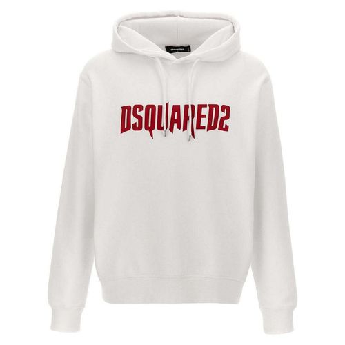 Dsquared2 Horror Logo Witte Hoodie