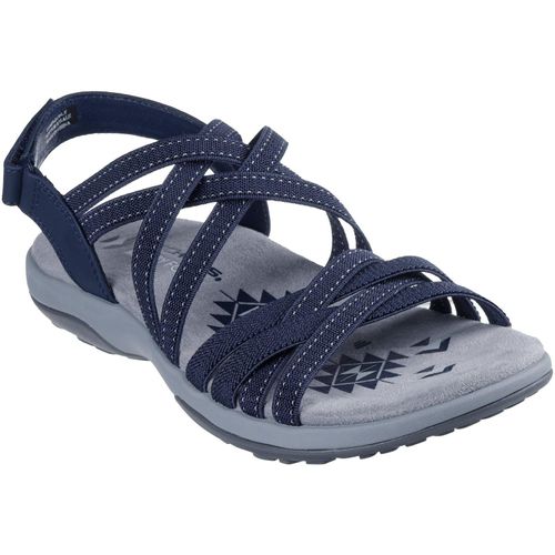 Skechers Reggae Slim - Sommerurlaub Polyester Damen Sandalen in Marineblau