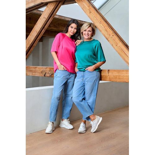 Caroline Tensen Roblin Top Fuchsia