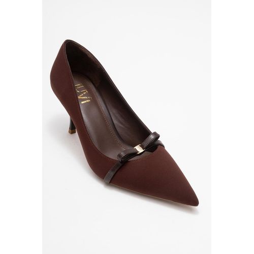 Annie Schleife Spitzer Zehenbereich Pumps