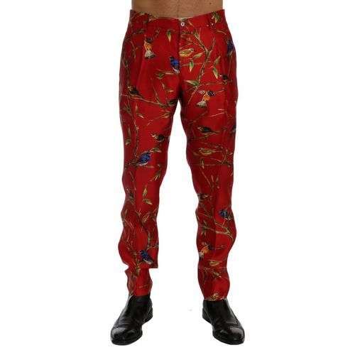 Vogeldruk Zijde Broek