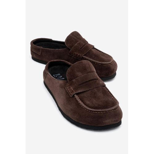 Priva Leren Instap Slipper