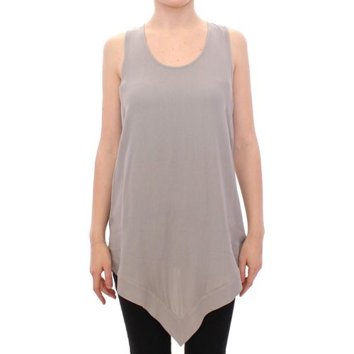 Highlow Hemline Mouwloze Top