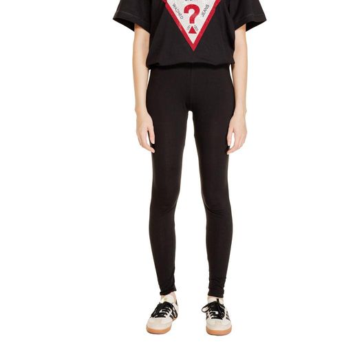 Schwarze Leggings Stretch-Hose