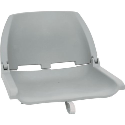 vidaXL 4-tlg. Bootssitz-Set Klappbar Grau