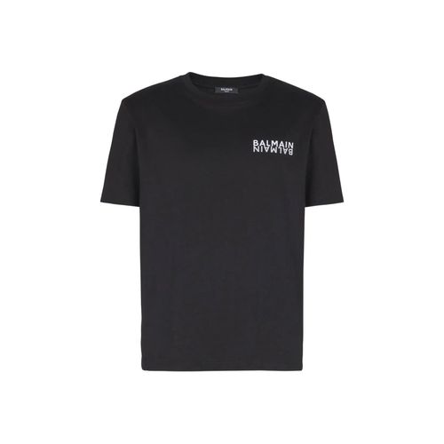 Balmain T-shirt met logo-opdruk