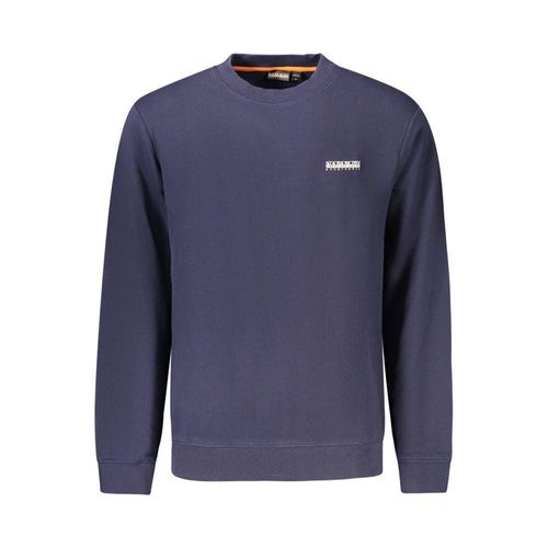 Napapijri Blauw Katoenen Heren Sweatshirt