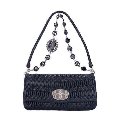 Crystal Cloqué Clutch Clutch