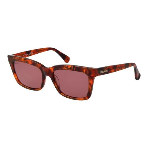 Max Mara Braune Plastiksonnenbrille